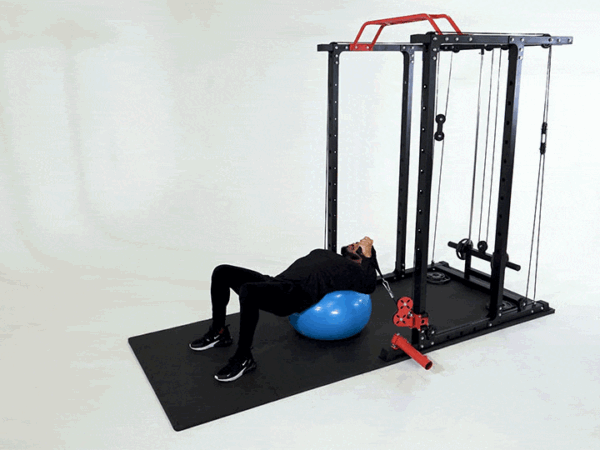 Incline Single-Arm Balance Dumbbell Fly