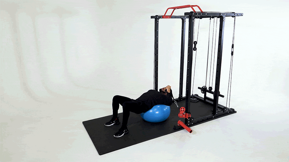 Incline Single-Arm Balance Dumbbell Fly