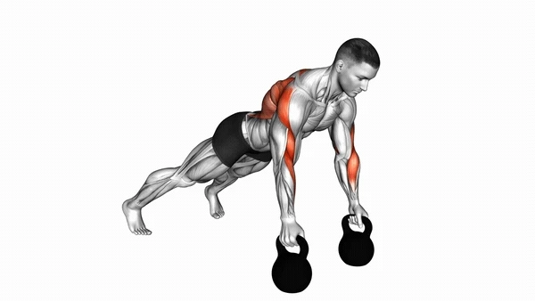Kettlebell Renegade Row