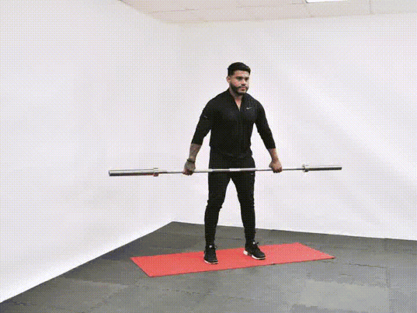 Barbell High Snatch