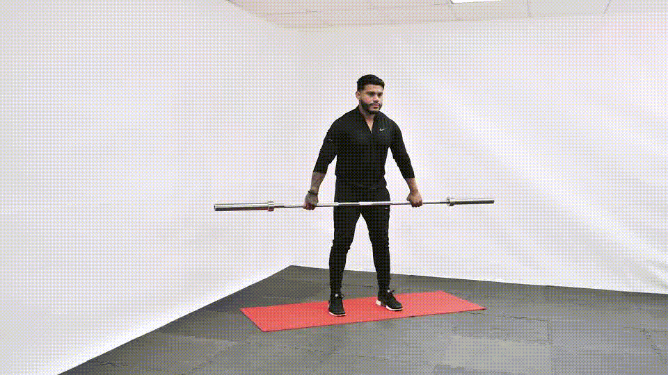Barbell High Snatch