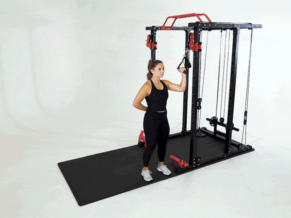 Cable Oblique Crunch