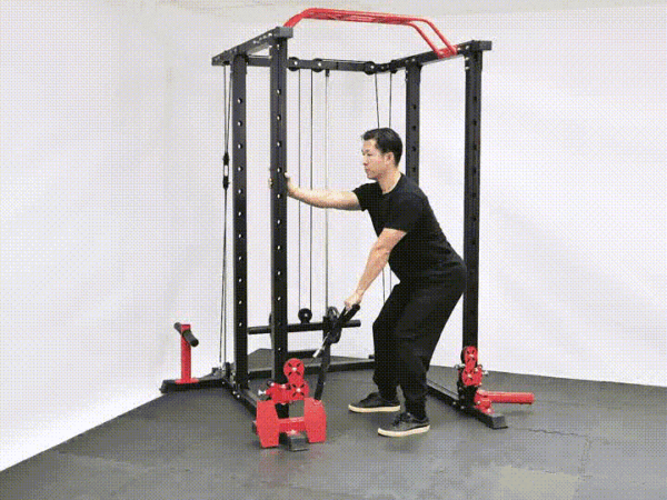 Cable One-Arm Rotational Row