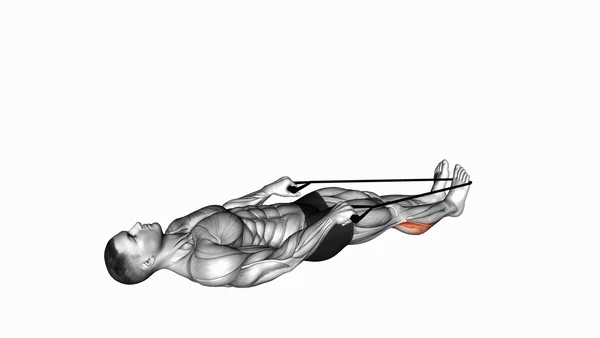 Calf Stretch with Rope