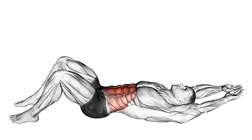 Crunch with Hands Overhead
