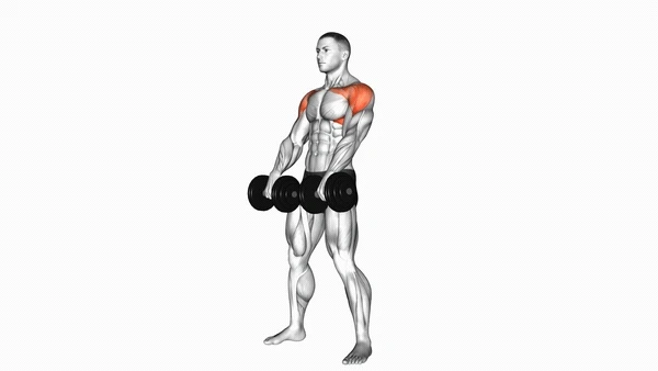 Dumbbell Front Raise Alternating