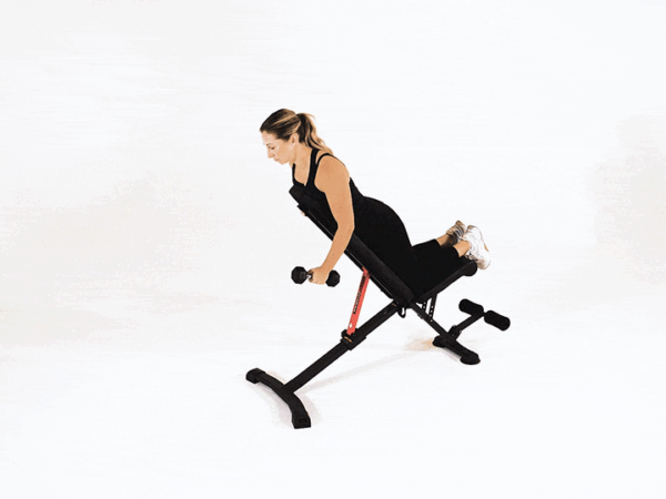 Single-Arm Incline Dumbbell Reverse Fly