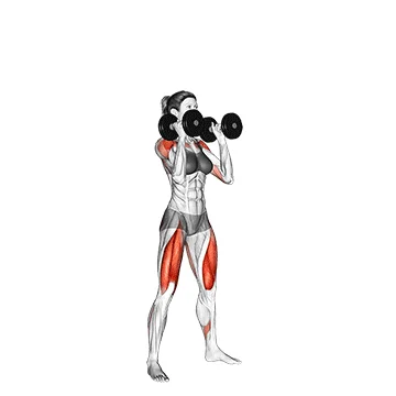 Squat to Shoulder Press