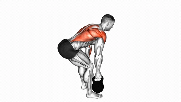 Kettlebell Alternating Row