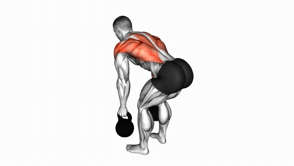 Standing Kettlebell Row