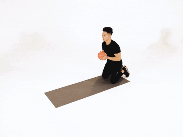 Ball Toss Push-up