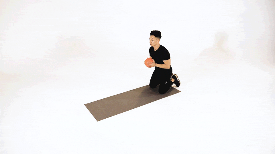Ball Toss Push-up