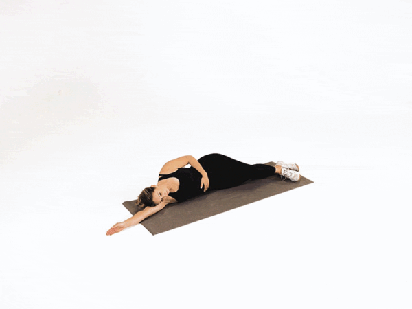 Side-Lying Floor Stretch