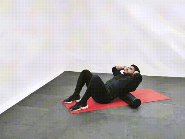 Thoracic Spine Extension with Foam Roller