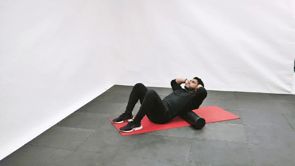 Thoracic Spine Extension with Foam Roller