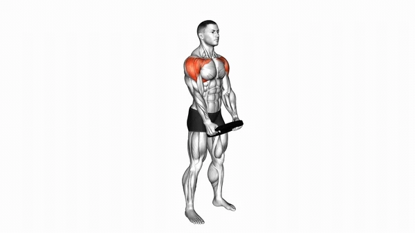 Barbell Front Raise (Two-Handed)