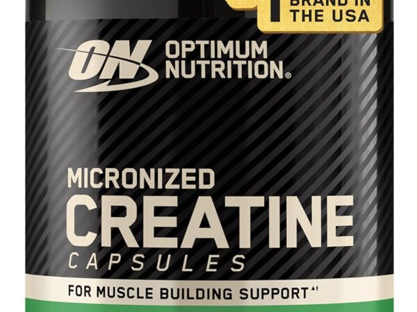Optimum Nutrition Micronized Creatine Monohydrate Capsules, 100 Ct