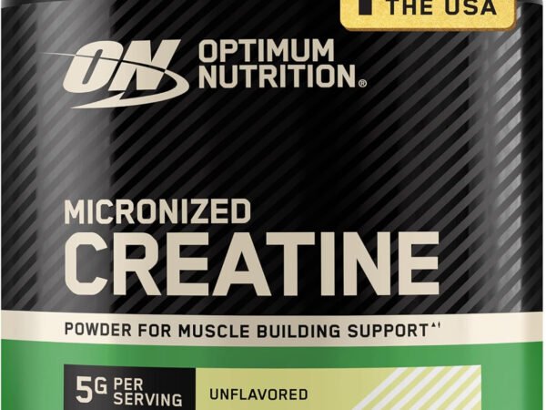Optimum Nutrition Creatine Monohydrate Powder, Unflavored, 10 Oz
