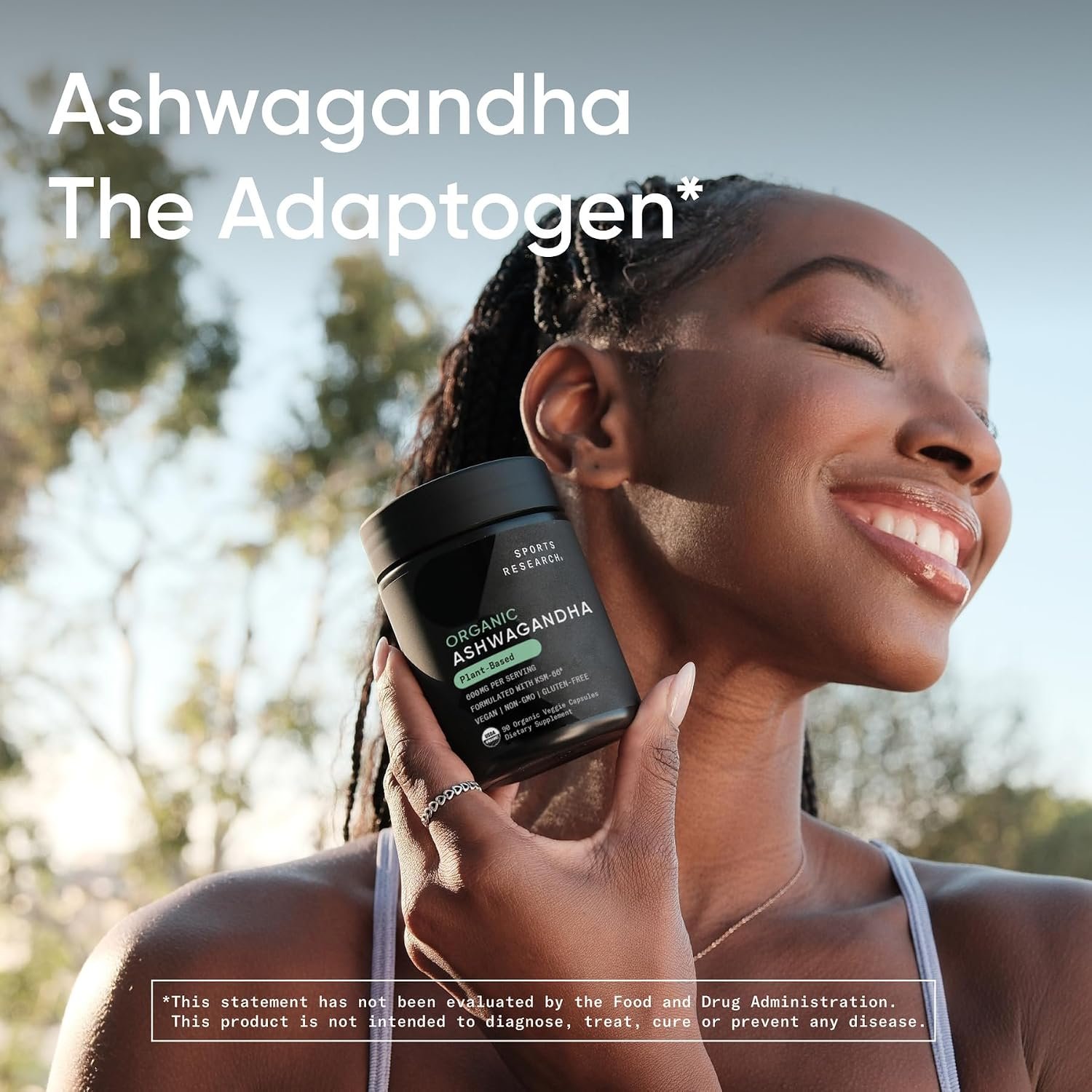Sports Research® Ashwagandha w/Coconut MCT Oil, 60 Softgels - Image 6
