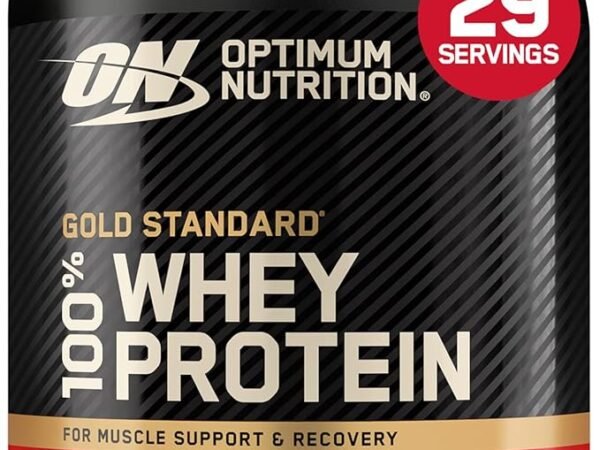 Optimum Nutrition Gold Standard Whey Protein, Double Rich Chocolate, 2 LB