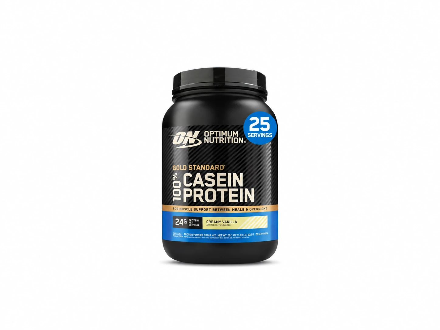 Optimum Nutrition Casein: Bedtime Protein, Portions and Evening Recovery