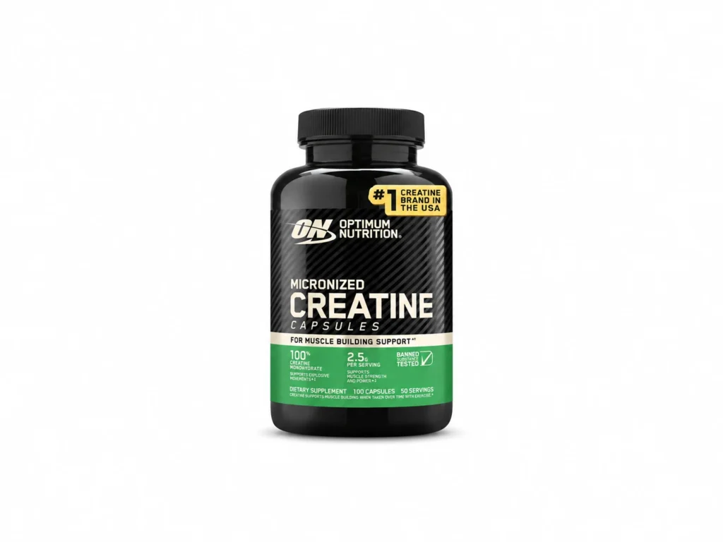 Optimum Nutrition Creatine Capsules: Dose Math, Travel and Powder Comparison